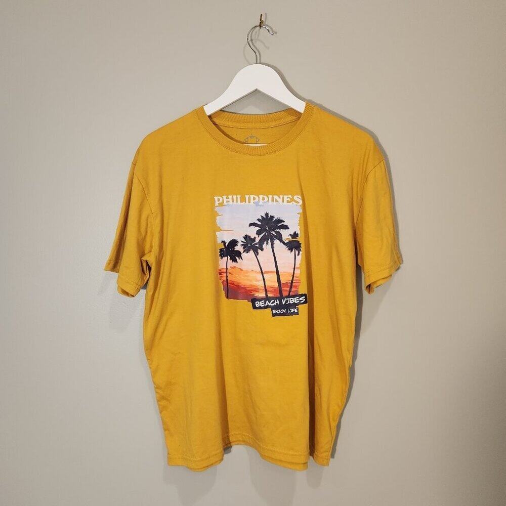Kamisa Kultura Philippines T-Shirt Beach Coastal - Size XL